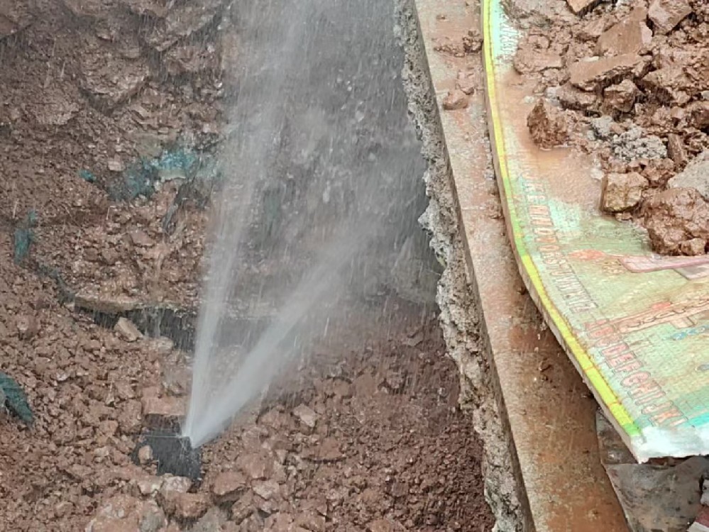 科尔沁左翼后旗消防水管漏水检测定点开挖